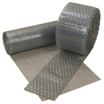 1/2" x 16" x 250' (3) 90% Recycled Perforated Air Bubble Rolls